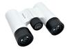 iWatcher 8x21DH Binoculars with Strap, Perfect for Sports & Concerts, Essential for Your Favorite Musician's Day (White)