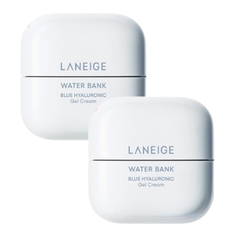 LANEIGE Water Bank Blue Hyaluronic Gel Cream 50ml – Lightweight Gel Moisturizer,Cooling Hydration for Oily & Combination Skin