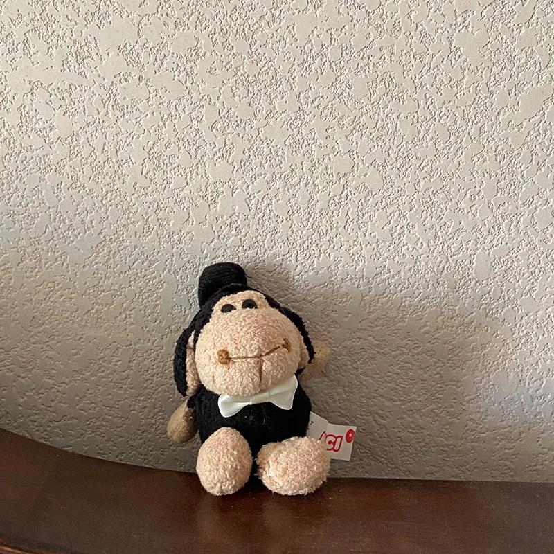 Новый Мультяшный Каваи Животный Мир Плюшевая Игрушка Брелок Подвеска Креативный Инс Маленький Свежий Милый Маленькое Животное Плюшевая Подвеска для Рюкзака