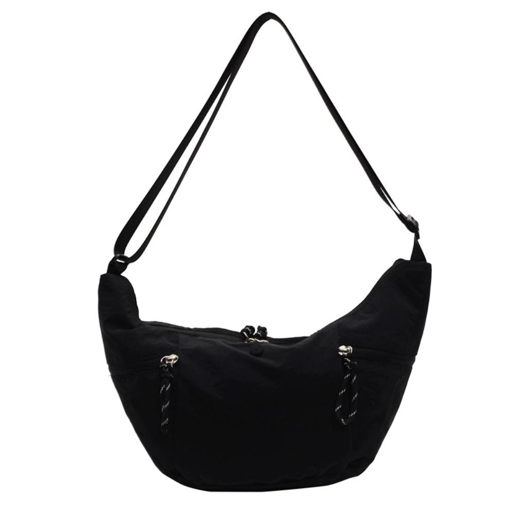 Japanese Style Casual Crossbody Bag Large Capacity Underarm Bag Sports Shoulder Bag Outdoor