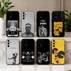 Чехол для телефона Samsung Galaxy A73, A72, A71, A70, A53, A52, A51, Другие, Мягкий черный чехол, Фитнес F-Fitness, Бодибилдинг B-Bodybuilding