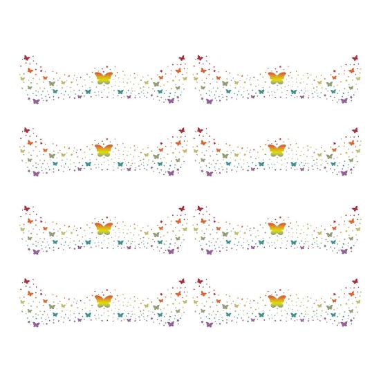 Радужный фестиваль наклейки на лицо Металлические веснушки Наклейки в виде сердечек Водостойкие временные татуировки для вечеринок фестивалей фотобудок