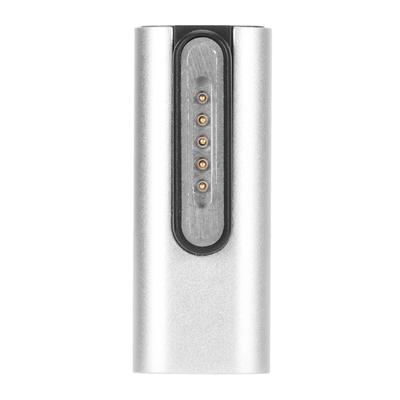 Адаптер Type C на магнитный 140 Вт PD Быстрая зарядка LED-индикатор Цинковый сплав USB C на магнитный адаптер