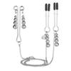 3-Head Metal Nipple Clamps with Chain Clitoris Clips Flirting Teasing Sex Toys Bdsm Slave Bondage Exotic Accessories Adult Games