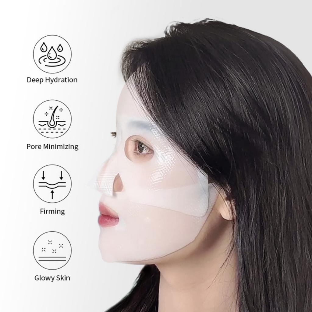 Коллагеновая сплит-отбеливающая и проницаемая увлажняющая маска