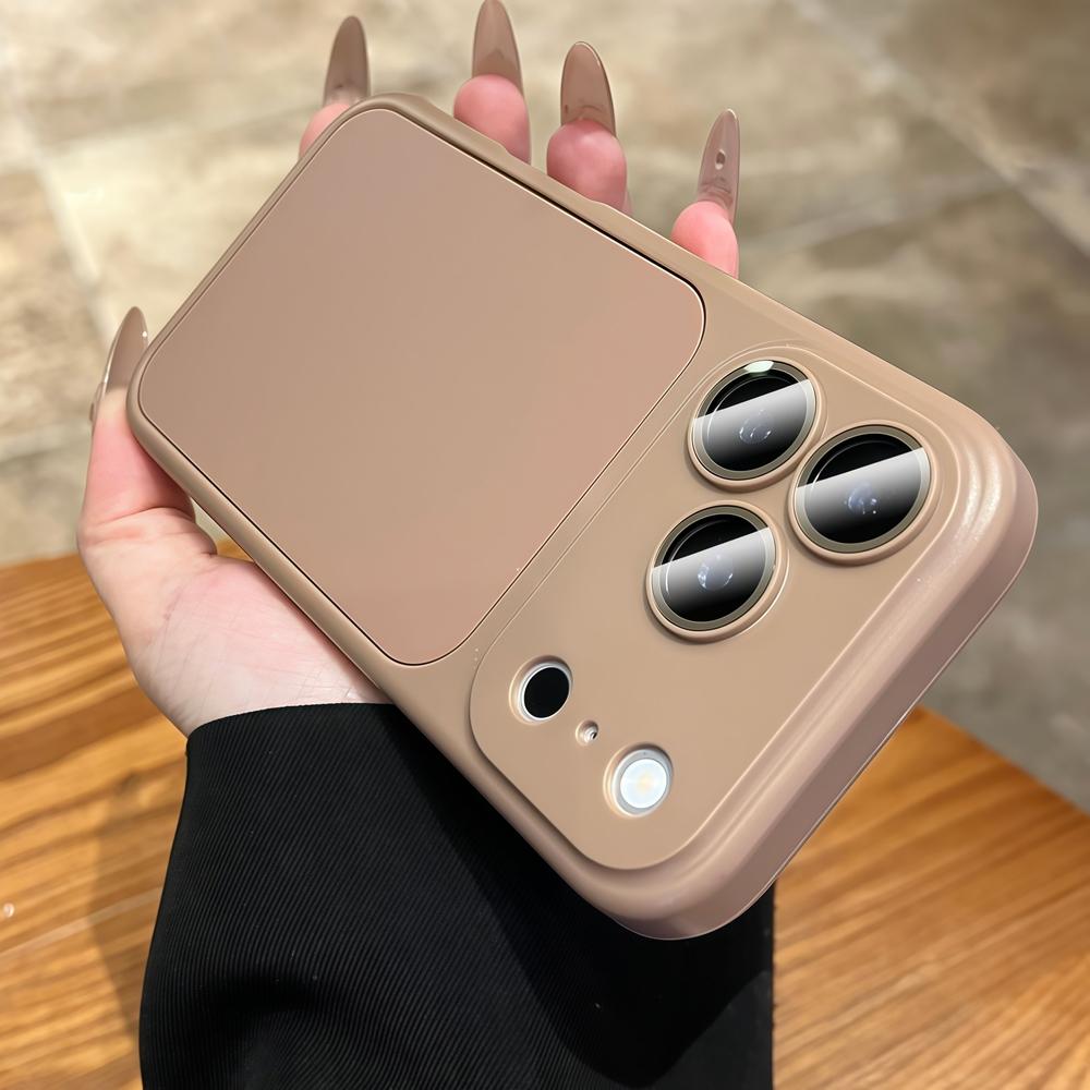 Матовый защитный чехол-пленка 2 в 1 для камеры iPhone 16 15 14 13 12 11 Pro Max Мгновенно меняется на 17 Pro Max Ударопрочный чехол