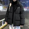Casual High Collar Winter New Style Thickened Warm Windproof Couple Down Jacket Men's Jacket Loose Bread Coat Trendy