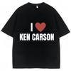 Popular Rapper Ken Carson Playboi Carti T Shirts Opium Destroy Lonely Gothic Punk T Shirts Men Women Pure Cotton Tees Streetwear