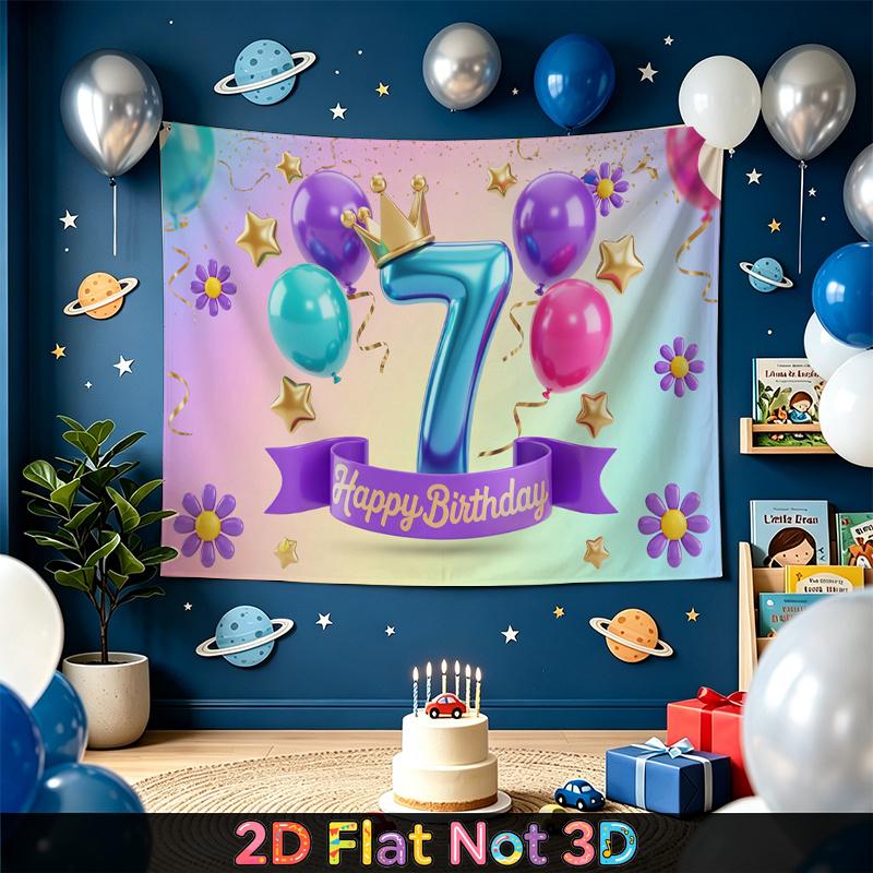 Party Backdrop Birthday Photo Booth Background Front Door Decor