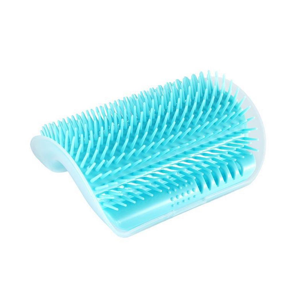 Настенный самогрумер для кошек с массажной расческой - идеально подходит для ухода за котятами и щенками, а также для релаксации