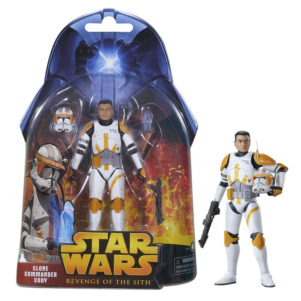 Star Wars Black Series Clone Commander Revenge of the Sith 20th Anniversary Collectible Action Figure Cody, 6-Inch