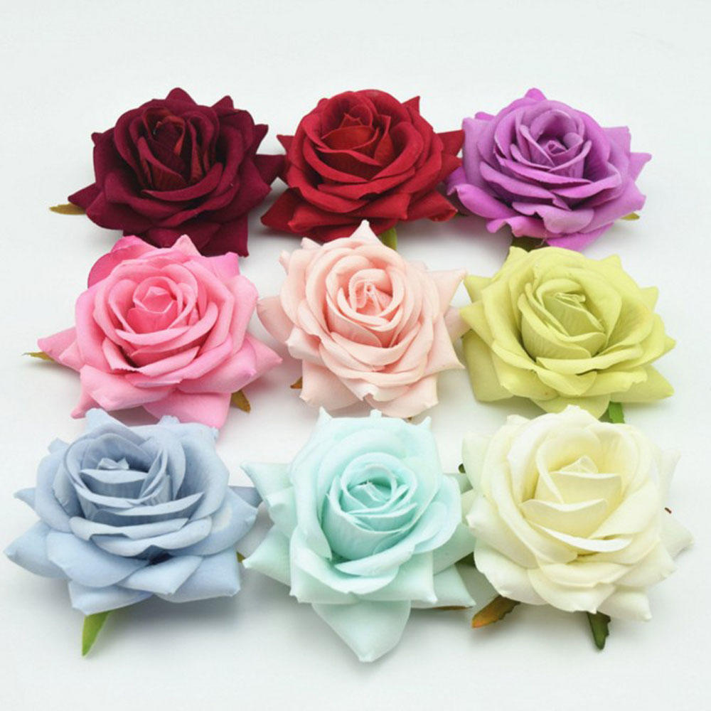 Accessories Bridesmaid Women Rose Flower Hairpin Brooch Hair Clip Wedding