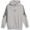 Adidas Basketball FW24 Spacer Hoodie The 2025 Collection Chapter 01 Unisex Hoodies Gray JD7466