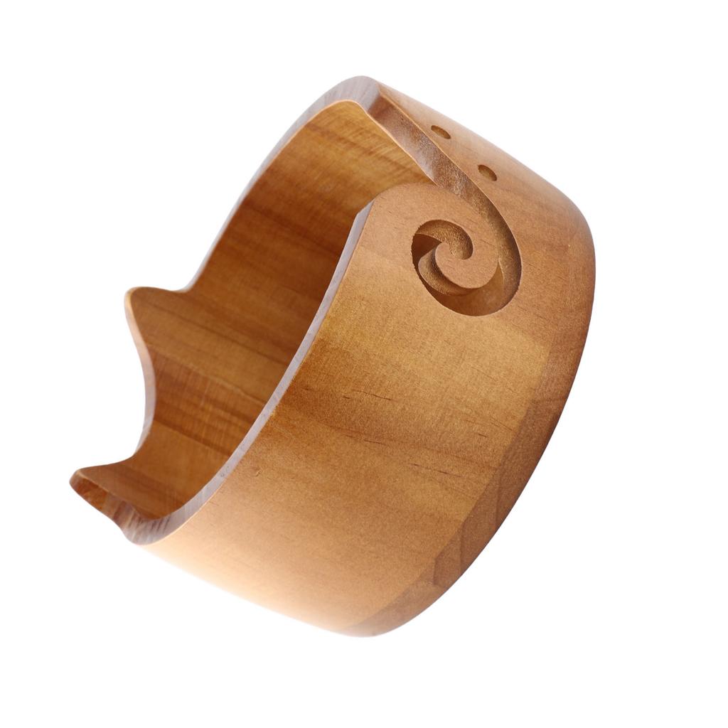 Клубочница Деревянная Милый Кот Форма Держатель Диспенсер Вязание Крючком Принадлежности для Хранения