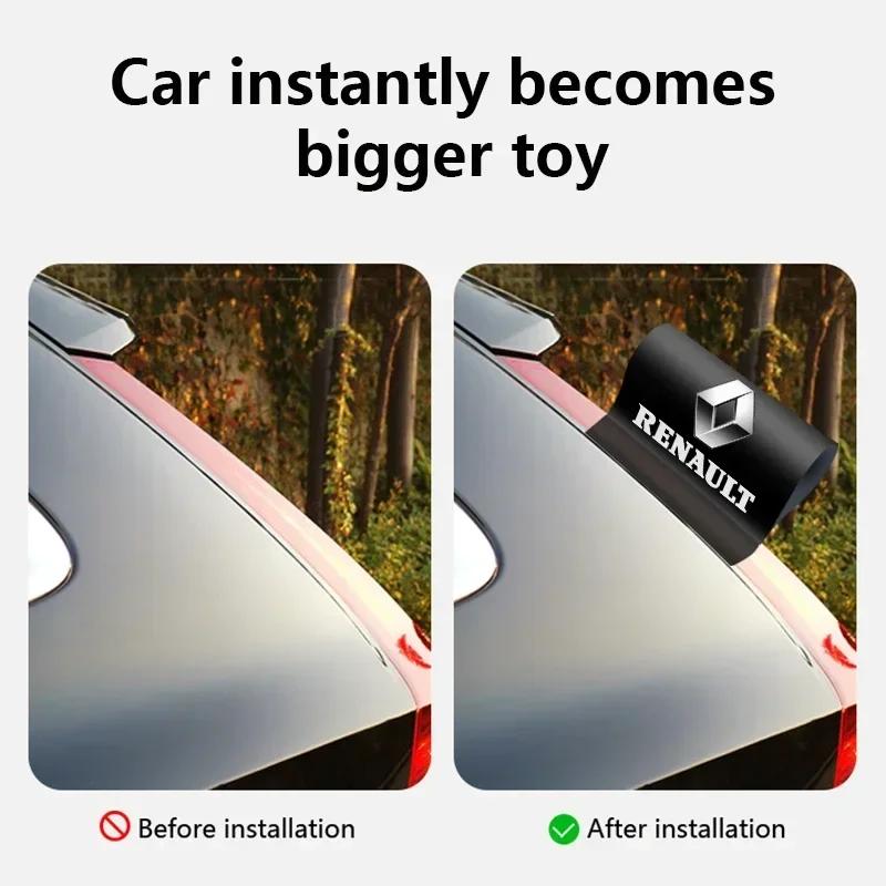 Наклейки в салон для Renault Megane 2 3 4 Twingo Clio Talisman Captur Trafic Kwid Scenic 2 Креативное украшение личности автомобиля