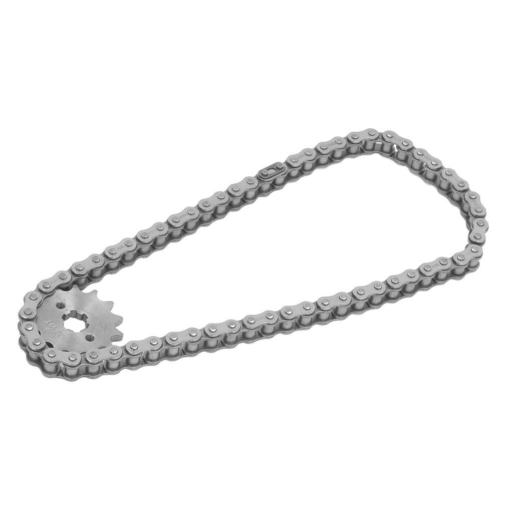 Комплект звездочек цепи 428 Стальная передняя моторная звездочка 14T с 60 звеньями приводной цепи для мотоциклов и скутеров 50cc 70cc 90cc 110cc