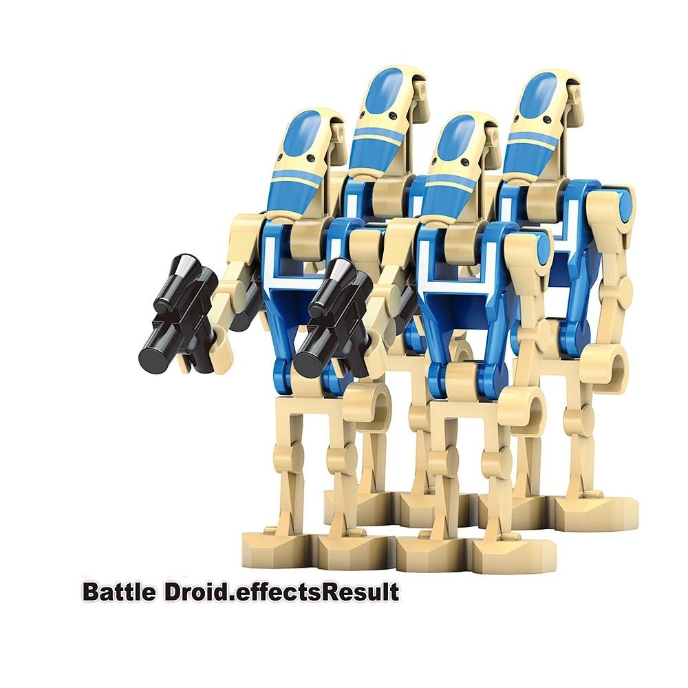 Robot Assembly Type Children's Building Block Toys