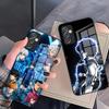 Чехол для телефона B-Blue Lock с рисунком из комиксов для Samsung A25 A13 A33 5G A54 A36 A35 A56 A52 A14 Ударопрочная стеклянная крышка