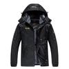 Autumn and Winter Men's Jacket Plus Velvet Thicken Plus Size Warm Windproof Waterproof Mountaineering Clothes