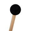Rubber Head Percussion Sticks, Steel Tongue Drum Mallet Rubber Mallet Sticks Wooden Fish Drum Sticks with Wooden Handle