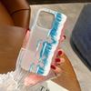 Персонализированный тег Для iPhone 16 15 14 11 12 13 Pro Max XS XR 8 7 Plus Прозрачный Чехол 16E