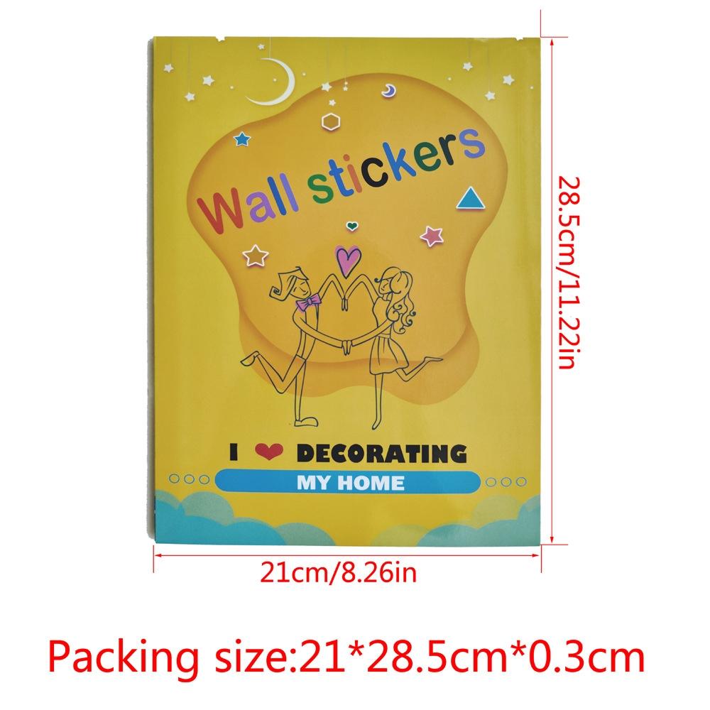 5 листов Дети Спальня Стена Планета Солнце Космос Солнечная система Наклейка Декор