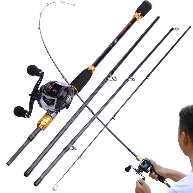 Комбинированная катушка для удочки для приманки, удочка 2,1 м с 19 BB, рыболовная катушка, набор для спортивной рыбалки на открытом воздухе