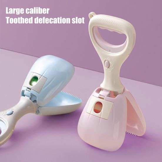 Портативная лопатка для уборки собачьих экскрементов с пакетом Эргономичная ручка Маленькая Средняя Большая Собака Кошка Подборщик экскрементов Выгул питомца Подборщик экскрементов Ловушка Зажим