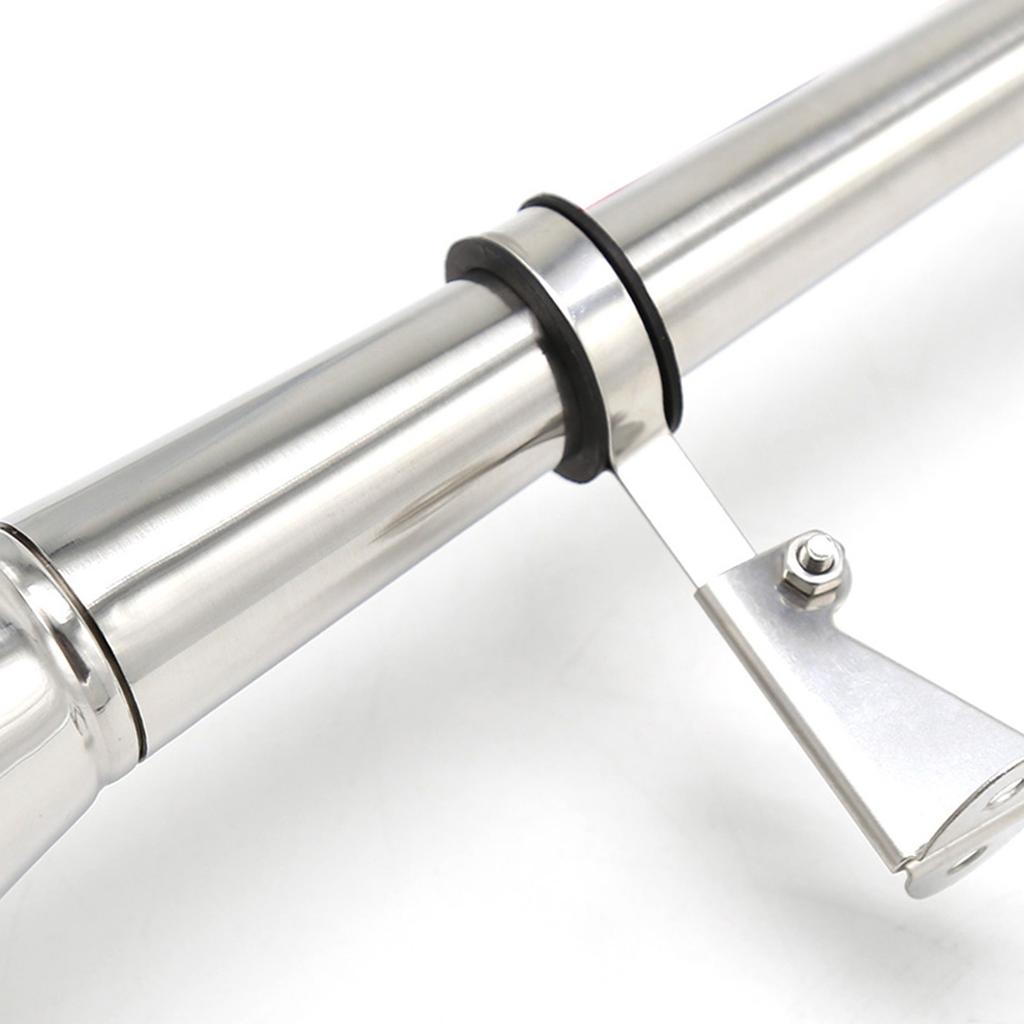 24V Single Trumpet Horn Marine Boat Air Horn 125dB Electric Air Horn for Truck Yacht Bus All 24V Vehicles