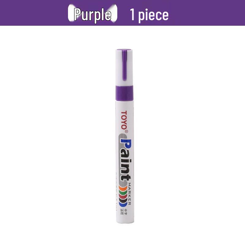 Белый водостойкий маркер для шин Toyo SA101 - Невыцветающий маркер-краска для подкрашивания