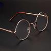 +1.0~+4.00 Retro Metal Round Frame Rim Mens Womens Ladies Reading Glasses Blue Light Glasses Spring Eyeglass Legs