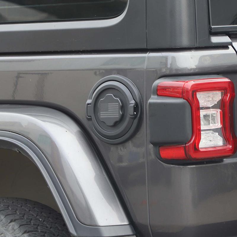 Крышка топливного бака для двери, украшение, подходит для Jeep Wrangler JL JLU 2018 2019 2020 2021 2022 2023 автомобильные аксессуары