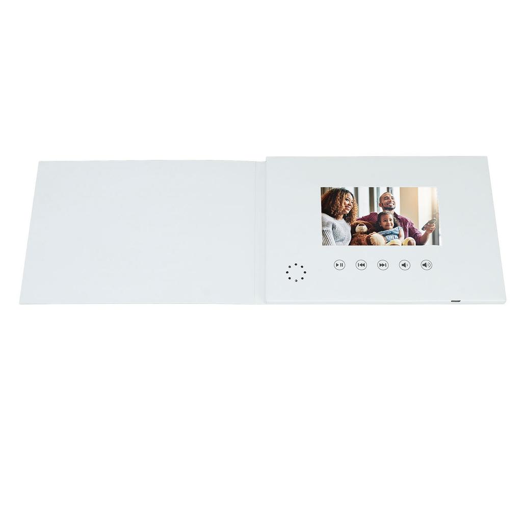 Greeting Card 5in Color Display Electronic Video Greeting Card Wedding Album IPS Display Promotion
