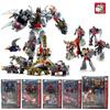5IN1 BPF ABS Модель Трансформация G1 Игрушка-робот Dinoking Volcanicus Grimlock Slag Sludge Snarl Swoop Slash Диноботы Фигурка