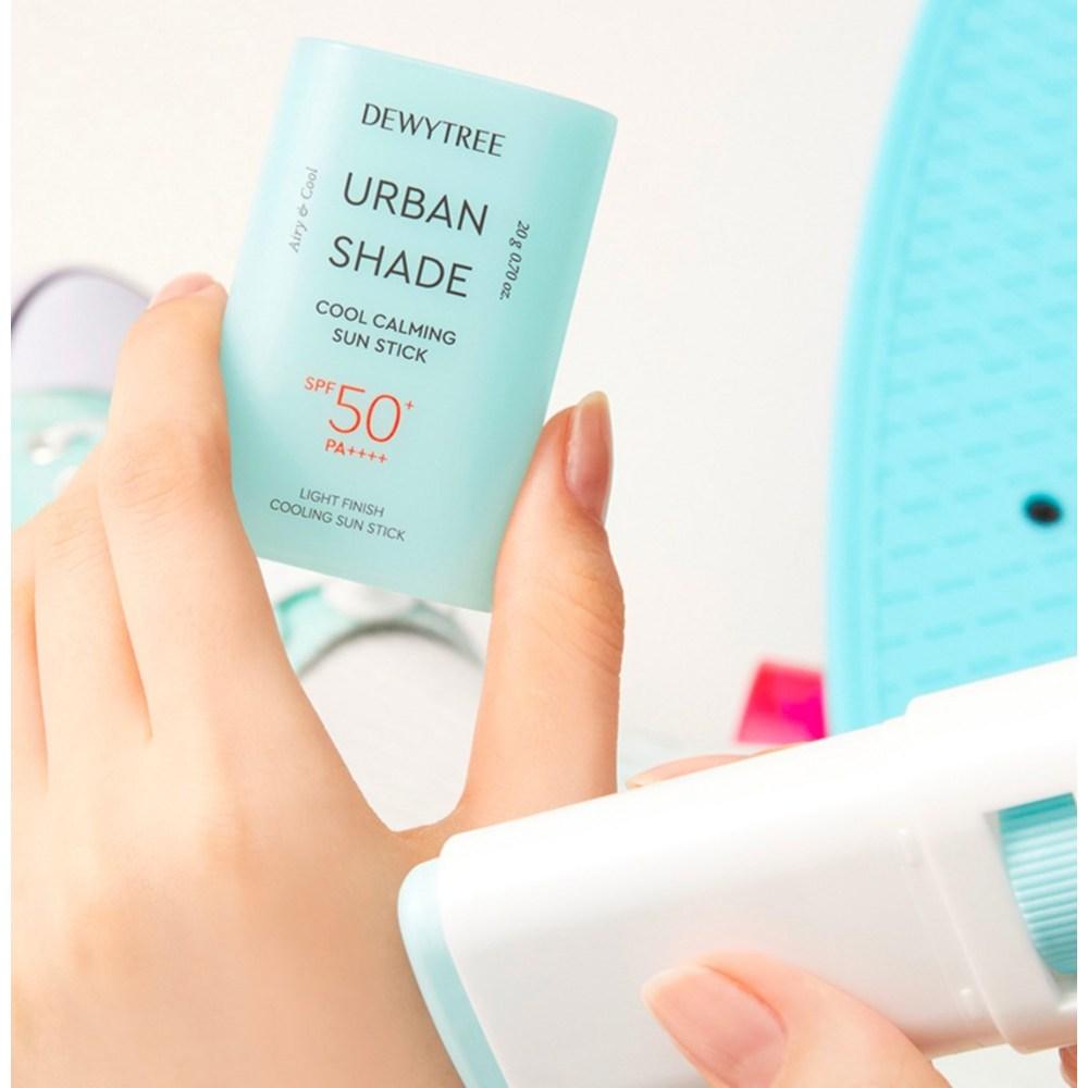 DEWYTREE Солнцезащитный стик Urban Shade Cool Calming SPF50+ PA++++, 20 г, 6 шт.