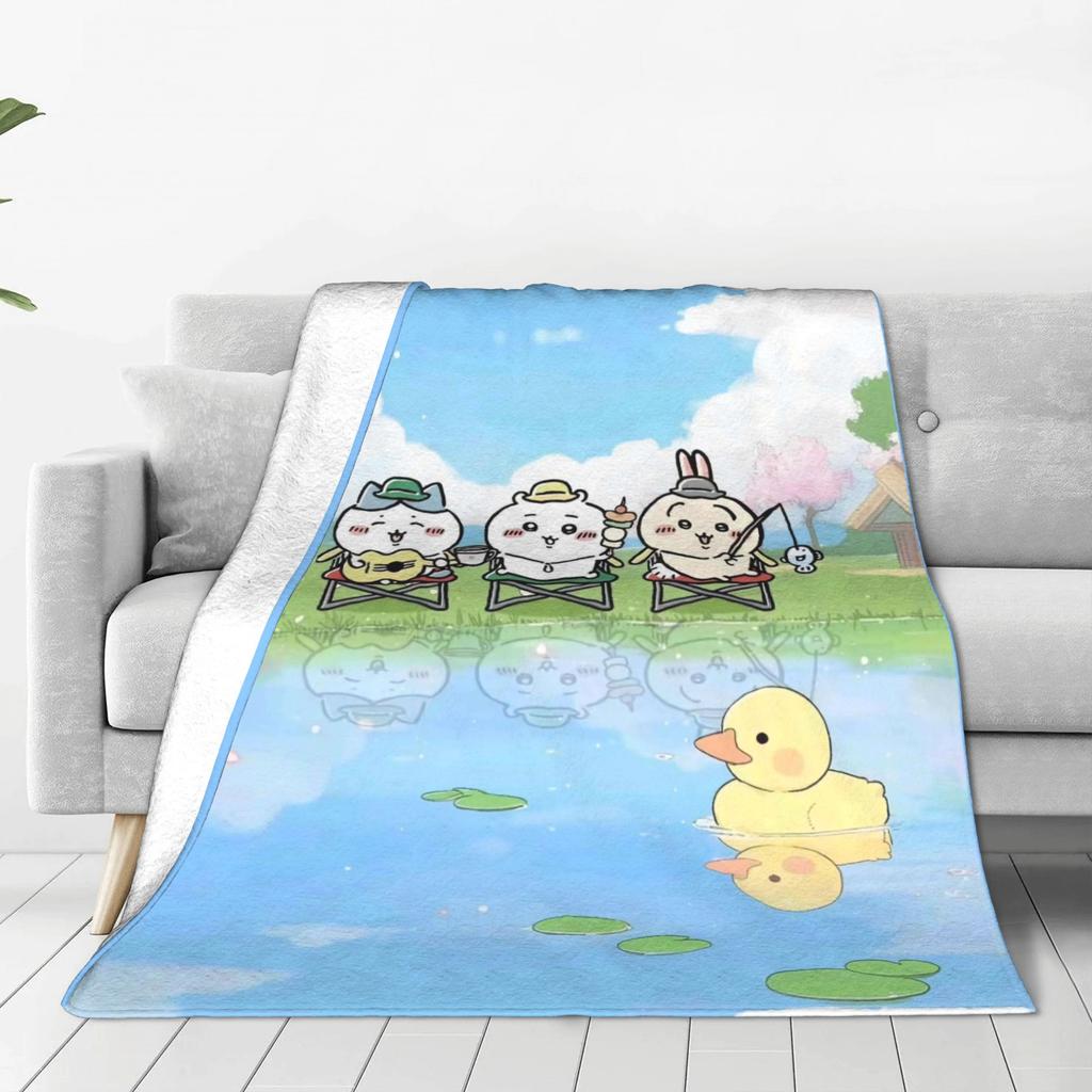 Чиикава Плед для плавания Качество Мягкий Теплый Плед Весна Дети Гостиная Новинка Покрывало