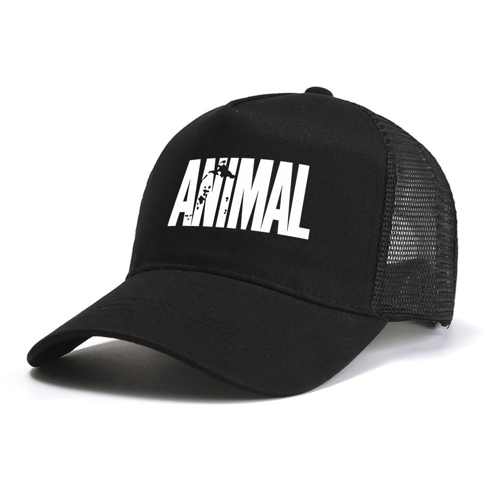 Кепка с принтом букв ANIMAL мужская летняя спортивная кепка модная женская сетчатая дышащая кепка от солнца для улицы повседневная крутая Тракер