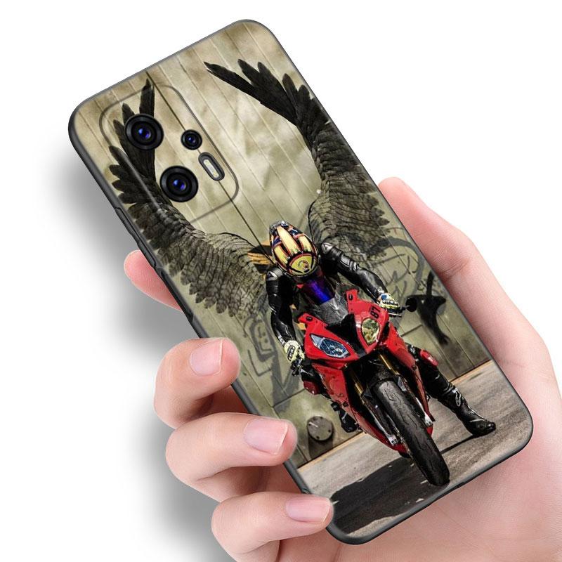 Чехол для телефона Moto Cross Motorcycle Sports для Xiaomi POCO F2 F3 M2 M3 M4 X3 X4 Pro NFC F4 GT 5G F1 X2 C3 C31 C40 M5S черный чехол