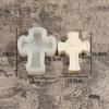 DIY Large Cross Candle Silicone Mold Handmade Jesus Madonna Relief Aromatherapy Resin Gypsum Mold Religious Decoration Gift