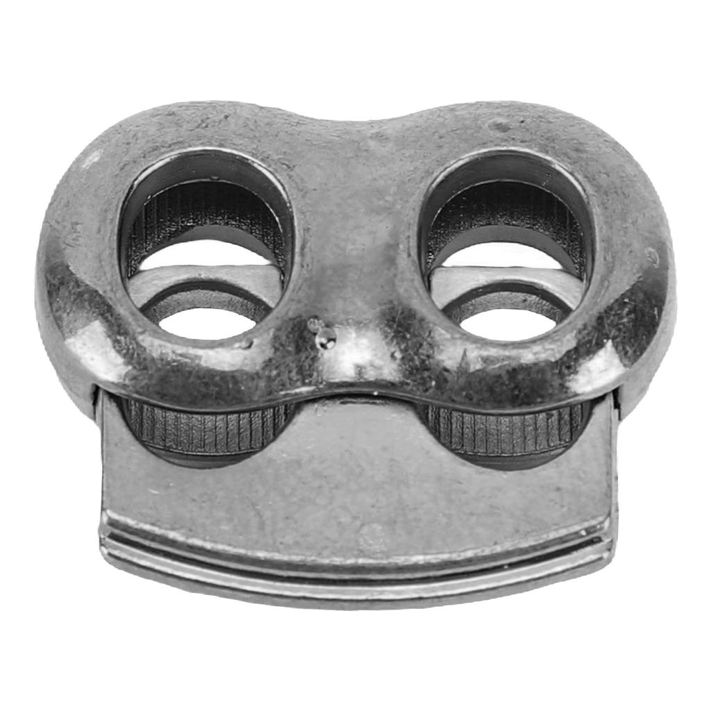 10Pcs Cord Lock Stopper Clamp Locker for Drawstring Shoelaces Lace Locking End Tightener Zinc Alloy