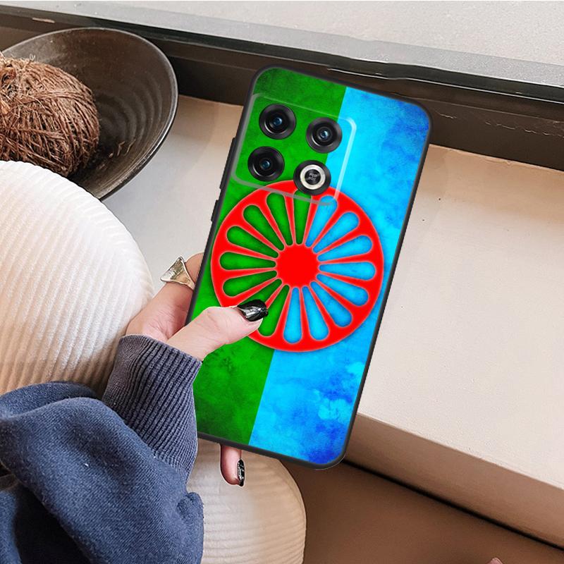Gypsy Romani Roma Flag Case For OnePlus 15 R 13 R 12R 10R 8T 10T 13T 12 11 10 Pro Nord 5 CE 4 3 2 Lite N20 N30 Cover