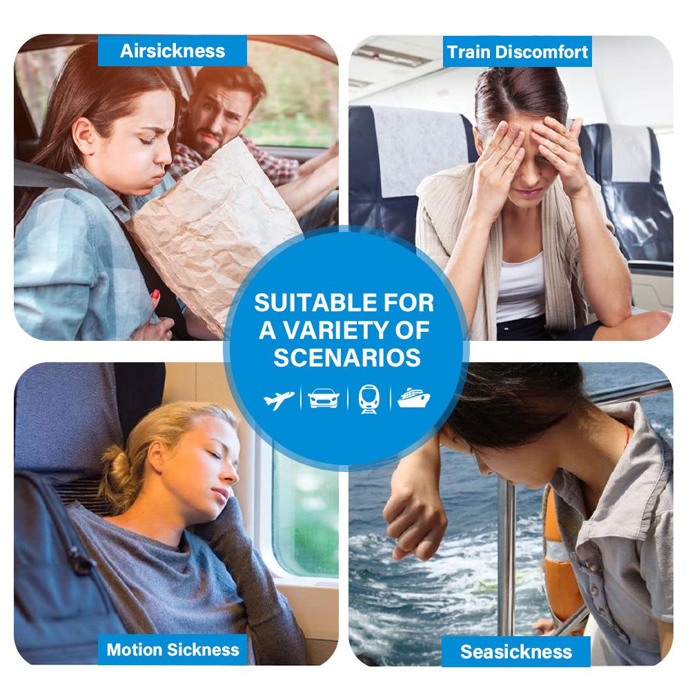 Sumifun Motion Sickness Relief Patch - Behind Ear & Navel Acupoint Plaster K00198