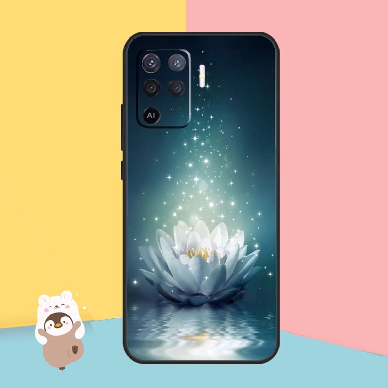 Летний чехол Lotus для OPPO A74 A93 A83 A91 A53S A9 A5 A31 A53 2020 A15 A16 A1K A52 A72 A94 A54, чехол