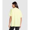 Gymshark Тренировочная футболка оверсайз Refresh Yellow B1a7m Ybss