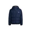 Мужская толстовка с капюшоном Originals Solid Color Logo Zip-Up, синяя, HM2462