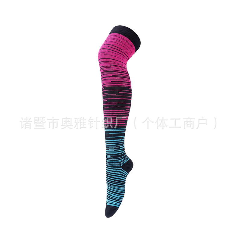 Outdoor Stretch Socks, Over-Knee Pressure Socks, Sports Running And Riding Stockings, Compression Socks