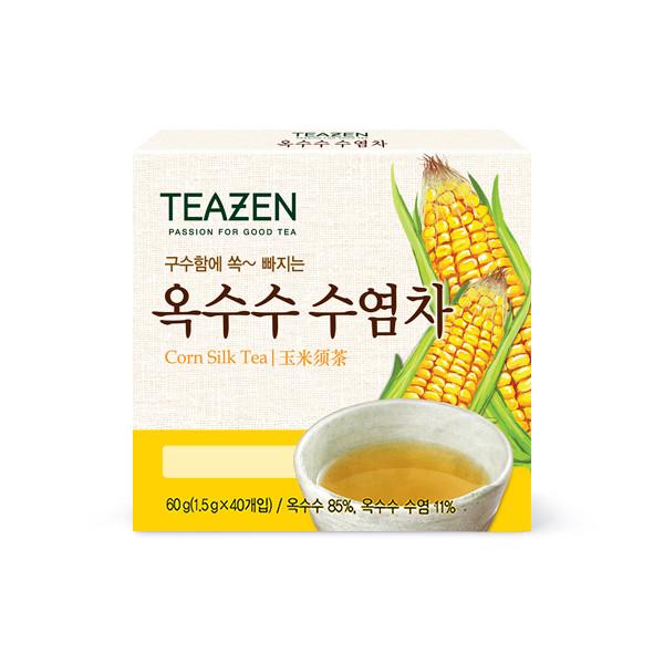 Teazen Чай из кукурузных рылец 40 пакетиков, Корея Комбуча