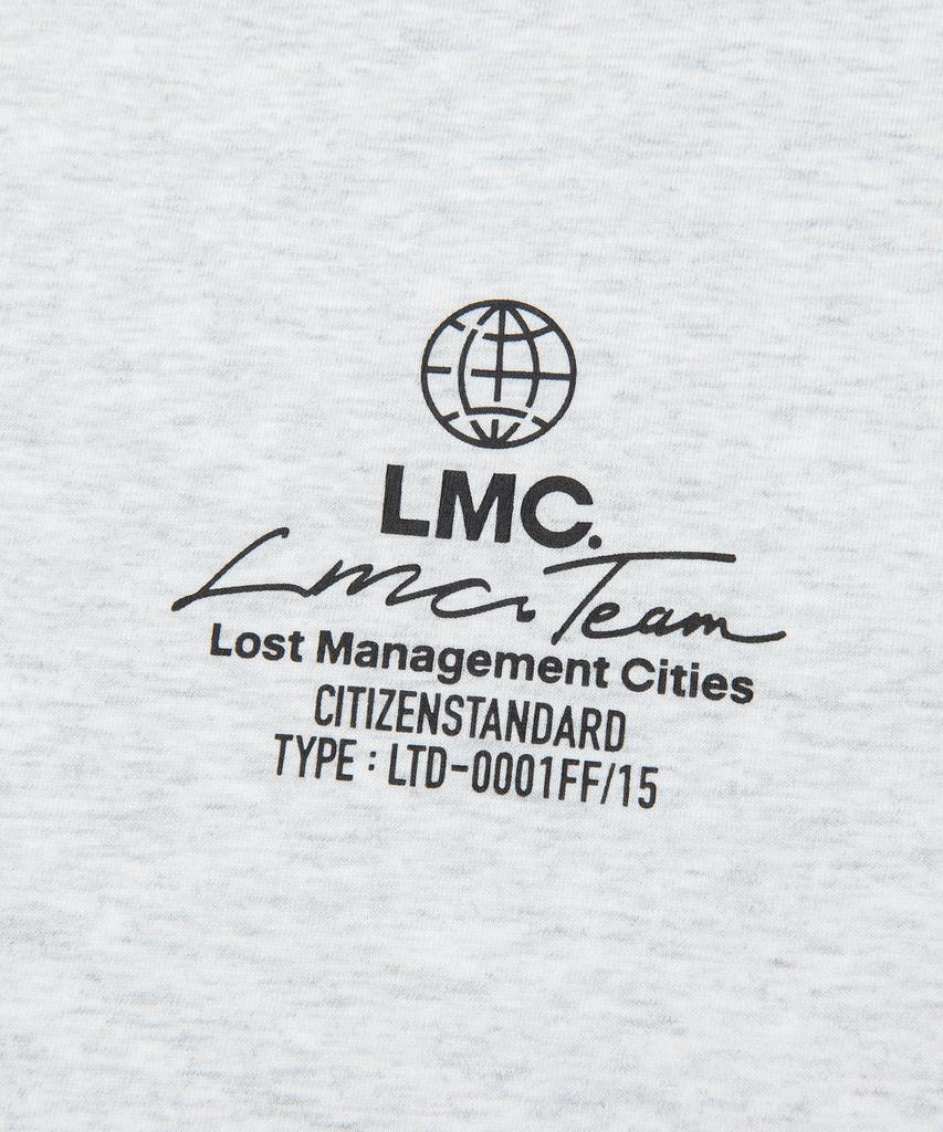 LMC Signature Глобус Футболка с длинным рукавом Светло-серо-меланжевый