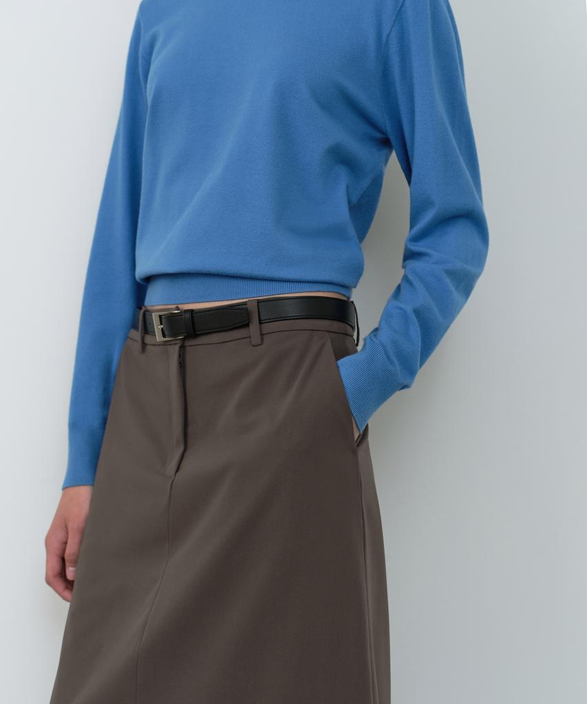 MUSINSA STANDARD WOMAN Women'S Skirt Layered Slacks [Khaki Brown]