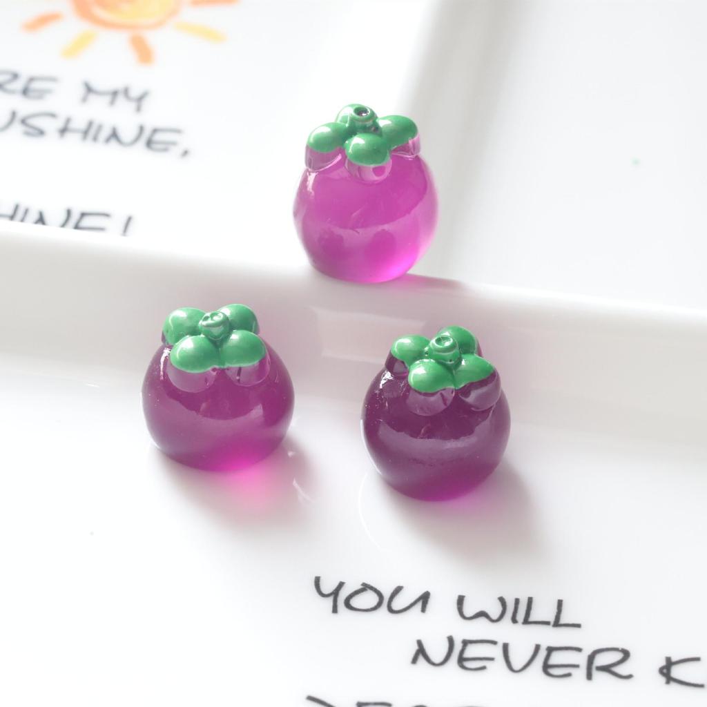 Светящиеся 3D Фрукты Смола DIY Украшения и Аксессуары Для Волос